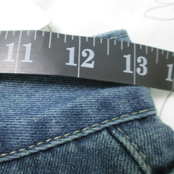 Three Button Baggy Wide Leg Boyfriend Jeans by Commense-Denim-XS-NWT - Picture 7 of 16